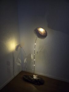 Papierblume - beleuchtet_2